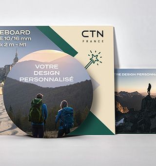 Impression support rigide