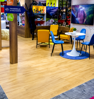 Suelo PVC imitación madera