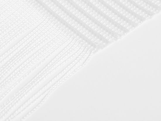 Rideau de Fil Noodles Blanc 300cm x 300cm B1
