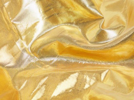 Rouleau voile lamé Or 100% 3m x 15 m – Tissu brillant pour décoration