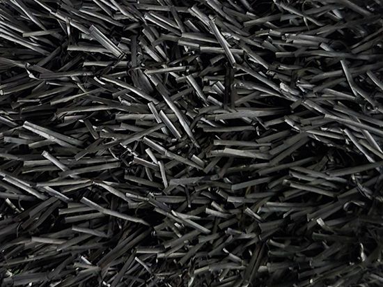 Gazon synthetique ignifugé ignicolor 20mm Noir Cfl-s1