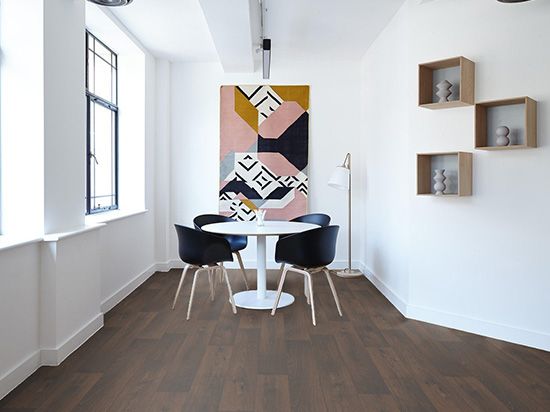 Sol PVC Chêne Foncé 2m Cfl-s1