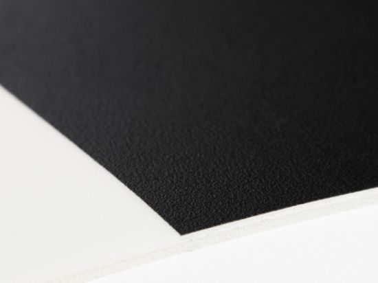 Sol PVC Damier Blanc - Noir 2m Cfl-s1
