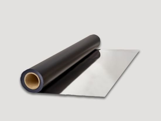 Sol Pvc Miroir Argent 1,35m ignifugé Bfl-s1