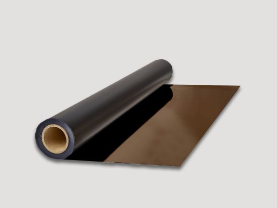 Sol Pvc Miroir Cuivre 1,35m ignifugé Bfl-s1