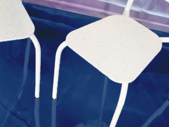 Sol Pvc Miroir Bleu 1,35m Bfl‑s1