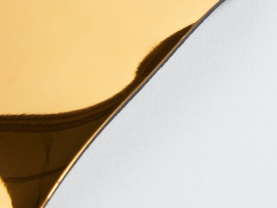 PVC Vinyl Miroir Or 1,50m Bfl-s1