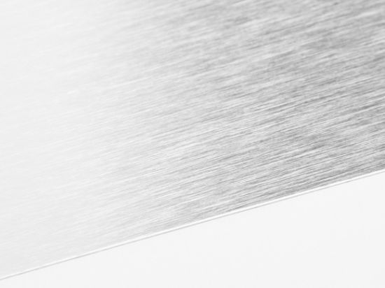 Bandoxal Alu Brossé Silver 125cm 200cm
