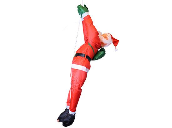 Père Noël à Suspendre – Déco Festive Prête à Poser