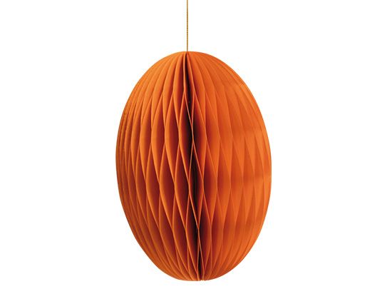 Oeufs en papier nid d'abeille - 20cm