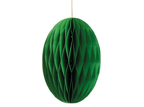 Oeufs en papier nid d'abeille - 20cm