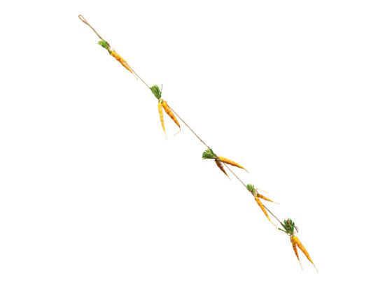 Guirlande de carottes 160 cm