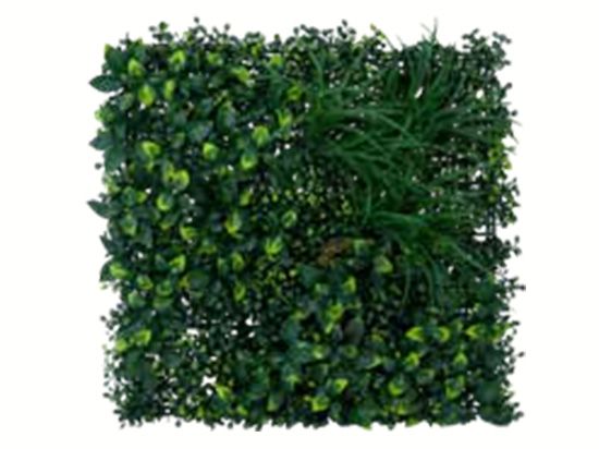 Mur vegetal artificiel plaque de 50cm x 50cm