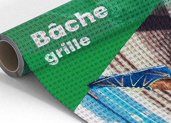 Bâche Mesh Rachel 370g – Polyester Microperforé Résistant M1