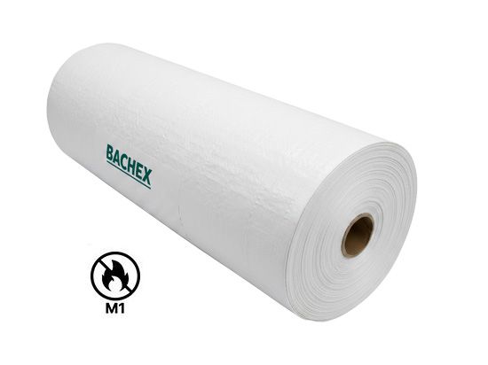 Toile enduite ignifugée M1, Bachex  330 gr/m2