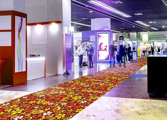 Moquette imprimée  1000 gr personnalisée