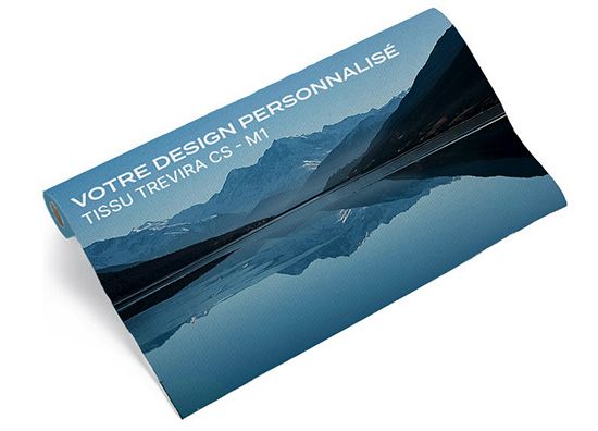 Impression toile Panama résistant et  ignifugé M1