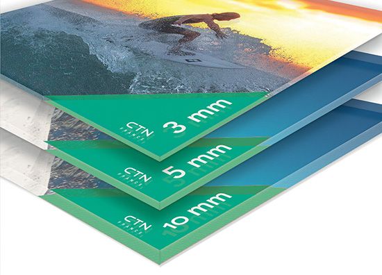 Impression sur Plexi PRO – HD, durable