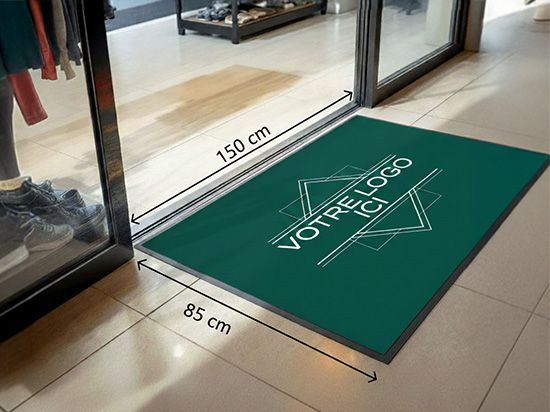 Tapis PVC avec  Bordures Physiques - 85x150cm