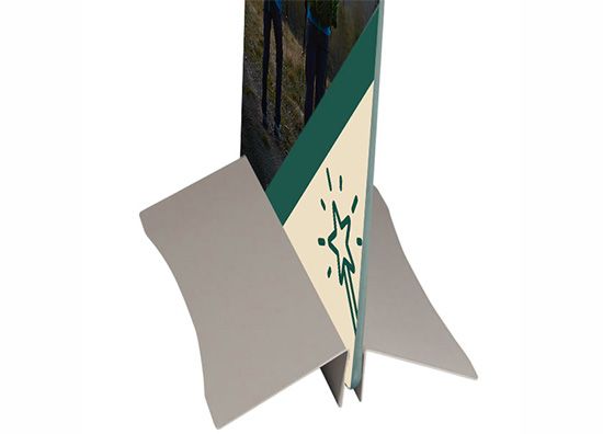 WEDGE KAKEMO rigide – Support acier pro & robuste