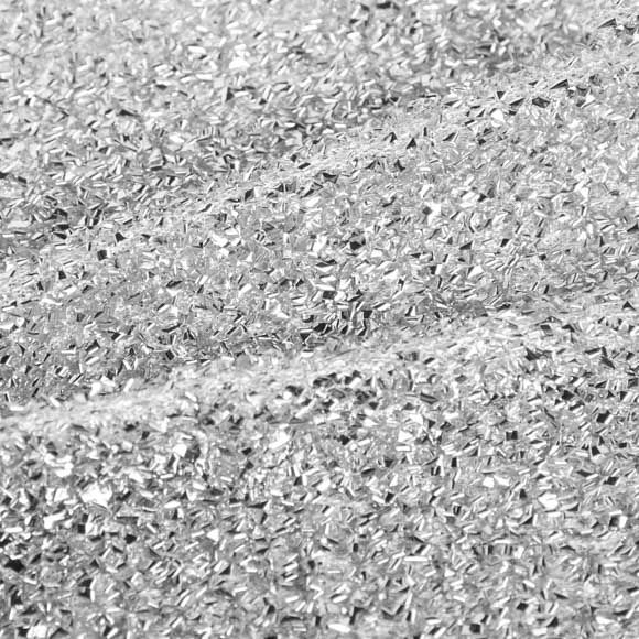 LuckIn 00ADB001_AM30US09 Matériel De Tissu, Argenté, 1/2 Inch 48in