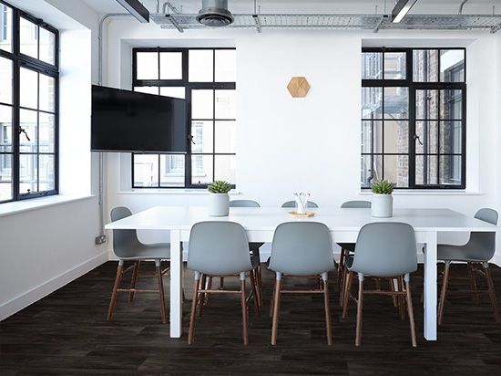 Revetement De Sol En PVC En Design Bois étroit, Découpe (2m De Large, 3m De Long