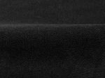 Coton gratté noir M1 – Tissu ignifugé 310 cm 140g /m2