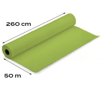 Coton gratté scheurdoek 140g pistache 260cm m1