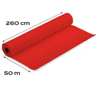 Coton gratté scheurdoek 140g 260cm m1 Mandarine