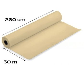 Coton gratté scheurdoek 140g beige 260cm m1