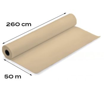 Coton gratté scheurdoek 140g 260cm m1 Beige clair