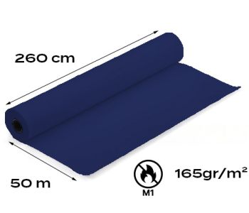 Coton Gratté Bleu Nuit 165g 260cm M1
