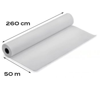 Coton Gratté Blanc 165g 260cm M1