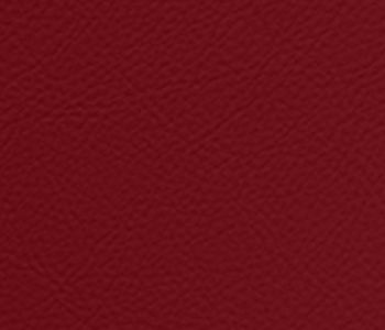 Similicuir vinyle ignifugé Rouge M2 - aspect cuir grainé