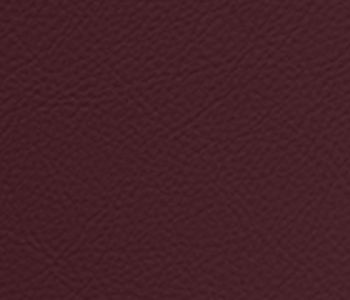 Similicuir vinyle ignifugé Bordeaux M2 - aspect cuir grainé