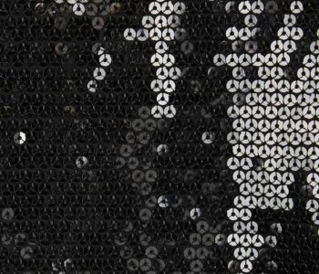 Tissu Pailleté Sparkling Noir 135cm B1