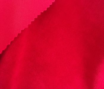 Tissu velours rouge – Élégance intense & qualité pro