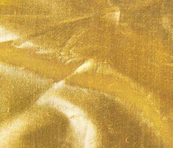 Voile Lamé Or 100% 3m CLASSE 1 EN 13773