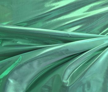 Voile Lamé Vert 100% 3m CLASSE 1 EN 13773