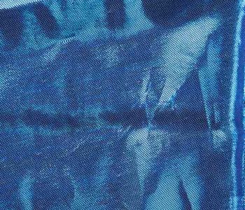 Voile Lamé Bleu 50% 300cm M1