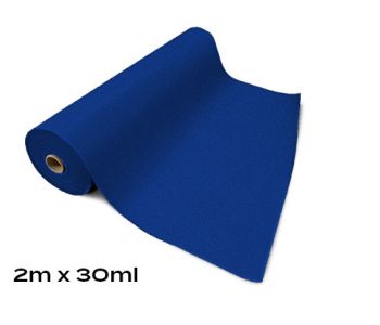 Moquette Aiguilletée de Stand Filmée Bleu Roi 2m Cfl-s1