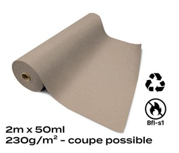 Moquette Recyclable Rewind Filmée Beige Chiné 2m Bfl-s1