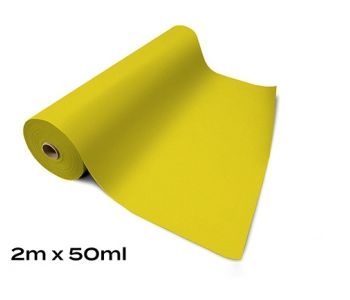 Moquette Recyclable Rewind Flat Filmée Jaune 2m Bfl-s1