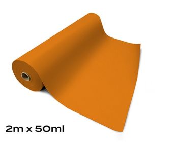 Moquette Recyclable Rewind Flat Filmée Orange 2m Bfl-s1