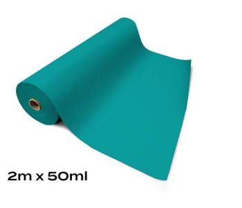 Moquette Recyclable Rewind Flat Filmée Turquoise 2m Bfl-s1