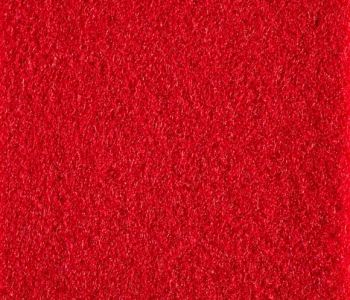 Salsa Filmed Velour Fabric Carpet rouge 2m Cfl-s1