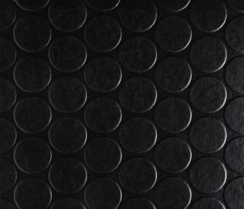 Sol PVC Pastillé Drop Noir 2m Bfl-s1