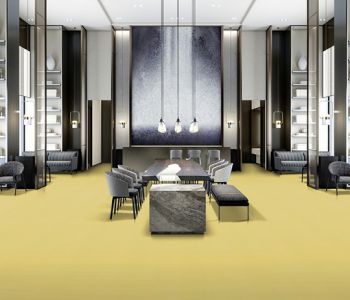 Sol Pvc Trafic Jaune Maïs 2m U3P3 Bfl-s1