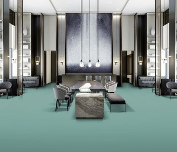 Sol Pvc Trafic Vert d'Eau 2m U3P3 Bfl-s1