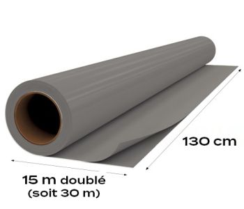 Lackfolie Brillante Gris Moyen - 319 - 240g 130cm